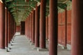 The columns of the Korean palace