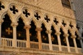 Columns of palazzo in Venice