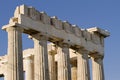 Columns in the Parthenon Royalty Free Stock Photo