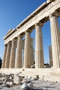 Columns of Parthenon temple Royalty Free Stock Photo