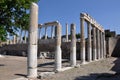 Columns Pergamon or Pergamum Bergama Turkey