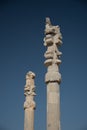 Columns in Persepolis Royalty Free Stock Photo