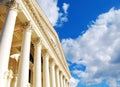 Columns and sky