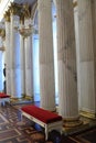 Columns of St Georges Hall Royalty Free Stock Photo