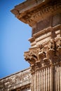 Columns, St Irene's church, Lecce, Italy Royalty Free Stock Photo