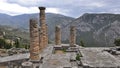 Columns of the Temple of Apollo - Delphi 2021