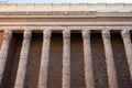 Columns of the Temple of Hadrian Templum Divus Hadrianus, also Hadrianeum on the Campus Martius in Rome