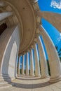 Columns at Thomas Jefferson Memorial, Washington DC, USA Royalty Free Stock Photo