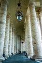 Columns at the Vatican Royalty Free Stock Photo