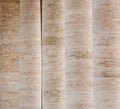 The columns of the vatican are tall of white stone very beautiful Royalty Free Stock Photo