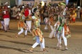 Colurful dancers perform at the Kataragama Festival in Sri Lanka.