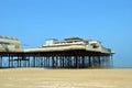 Colwyn Bay pier in North Wales Royalty Free Stock Photo