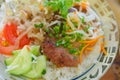 Com tam - Vietnamese broken rice with grilled pork chop Royalty Free Stock Photo