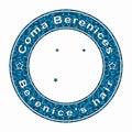 Coma Berenices Star Constellation, Berenice hair Royalty Free Stock Photo