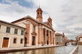 Comacchio, Ferrara, Italy: ancient church of San Camillo