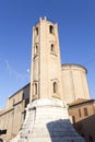 View of Basilica San Cassiano in Comacchio Royalty Free Stock Photo