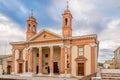 Building of Museum and Church of Saints Peter and Paul in the streets of Commacchio in Italy Royalty Free Stock Photo