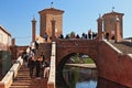 Comacchio, the little Venice in northern Italy