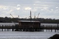 Comacchio trabocco fishing cabin