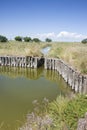 The Comacchio valleys in Italy Royalty Free Stock Photo