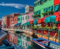 Comacchio, venetian lagoon