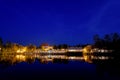 Comana lake touristic complex from Romania , Giurgiu county