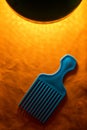 Comb afro hair hairdressing tool Royalty Free Stock Photo