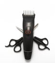 Comb and clipper Royalty Free Stock Photo