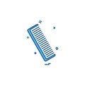 Comb icon design vector Royalty Free Stock Photo