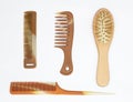 Comb my hair has many different sizes. For men and women with long hair.