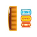 Comb and razor