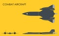 Combat Aircraft without outline