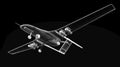 Combat drone 3d model
