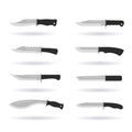 Combat knife set