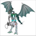 Mutant Robot Bird Pterodactyl Toy