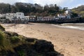 Combe Martin beach Devon England Royalty Free Stock Photo