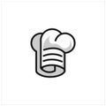 Combination chef formula logo design Royalty Free Stock Photo