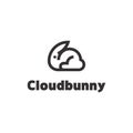 Cloud Bunny logo concept. illustration design Royalty Free Stock Photo