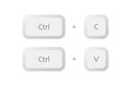 Combination of keyboard buttons CtrlC CtrlV