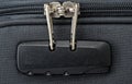 Combination lock for zipper on a suitcase Royalty Free Stock Photo