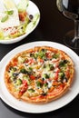 Combination Pizza Toppings Royalty Free Stock Photo