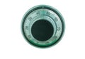 Combination safe lock dial Royalty Free Stock Photo