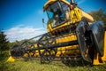 Combine harvester Royalty Free Stock Photo