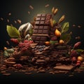 Journey from Cocoa Beans to Dark Chocolate Creation