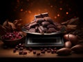 Journey from Cocoa Beans to Dark Chocolate Creation