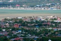 Palu view after tsunami, earthquake and liquefaction view