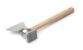 Combined kitchen hatchet and meat tenderizer mallet