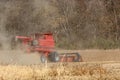 Combining Soybeans Royalty Free Stock Photo