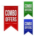 Combo offers banner design set