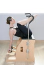 Combo wunda pilates chair woman fitness yoga gym